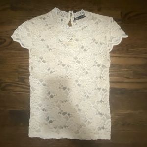 Zara lace blouse
